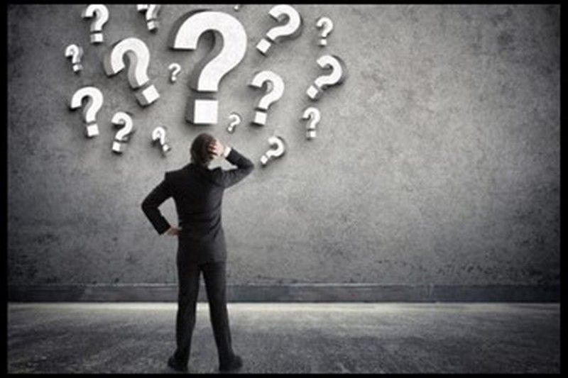 Les fausses questions…